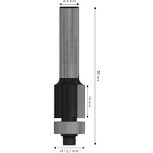 2 608 628 Aksesuarı 347 Buendigfraeser 8 Mm, D1 12,7 Mm, L 13 Mm, G 56 mm