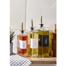 Damlatmaz Yağdanlık – Zeytinyağı Şişesi, Sıvı Yağlık, Cam Yağ Şişesi, Kitap Yağ Kabı, Mutfak Için Kullanışlı Yağlık, Sızdırmaz Pratik Cam Yağlık Modeli (, 500 Ml)