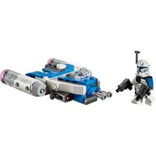 : Klon Savaşları Yüzbaşı Rex Y–wing Mikro Savaşçı 75391 – 6 Yaş ve Üzeri Çocuklar Için Hediye Fikri, 2 Blaster Silahlı Yüzbaşı Rex Karakter Içeren Yaratıcı Oyuncak Yapım Seti (99 Parça)