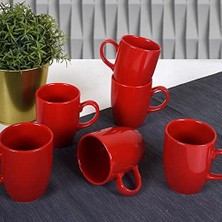 Kırmızı Bulut Kupa 9 cm 6 Adet