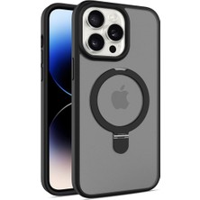 Calais iPhone 14 Pro Halka Standlı Magsafe Şeffaf Kılıf