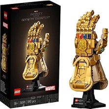 Sonsuzluk Eldiveni 76191 – Yetişkinler Için Yılbaşı Hediyesi Fikri, Sonsuzluk Taşları ve Açıklama Tableti Içeren Sağlam Standa Sahip Yaratıcı Koleksiyonluk Model Yapım Seti (590 Parça)