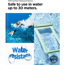 Aqua Shield Floating Waterproof Ipx8 Sertifikalı Su Geçirmez Yüzer Kılıf (2 Adet) A610 Mint - ACS06019