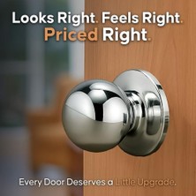 Bakır  BK2020PS Ball Passage Tuerknauf Paslanmaz Çelik, Cilalı,