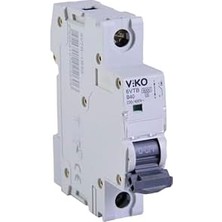 6VTB-1B40 Otomatik Sigorta 6ka B Tipi 1 Kutup 40A