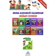 Ata Yayıncılık 4. Sınıf Okuma Alışkanlığı Kazandıran Okumayı Sevdiren Tam 11 Kitap -7