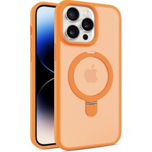 Calais iPhone 14 Halka Standlı Magsafe Şeffaf Kılıf