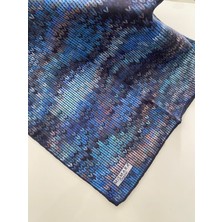 Mismara Örgü Desen Organik Pamuk Eşarp