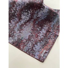 Mismara Örgü Desen Organik Pamuk Eşarp