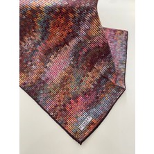 Mismara Örgü Desen Organik Pamuk Eşarp