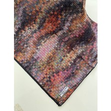 Mismara Örgü Desen Organik Pamuk Eşarp