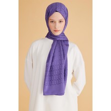 Belli Karo Desen Fresh Safir Şal