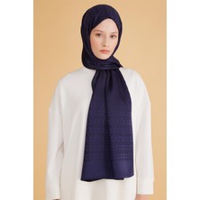 Belli Karo Desen Fresh Safir Şal