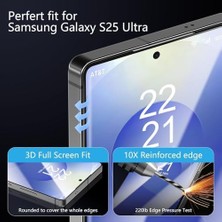 Psr Aksesuar Galaxy S24 Ultra Hayalet Ekran Koruyucu – Otomatik Hizalama, Ekstra Güçlendirilmiş Kırılmaz Cam (Galaxy S24 Ultra)