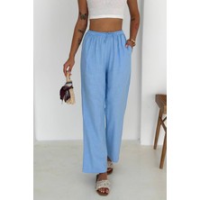 Noa Noa Kadın Bol Kesim Yazlık Pantolon – Sky Drift