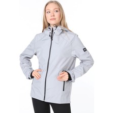 Ghassy Co. Kadın Yağmurluk Rüzgarlık Omuz Detaylı Mevsimlik Spor Ceket