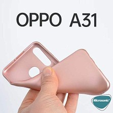 Silicone Oppo A31 Için Kılıf Kırmızı [A31 ile Uyumlu Kılıf - Kırmızı]