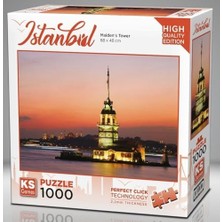 1000 Parça Kız Kulesi ve Gün Batımı