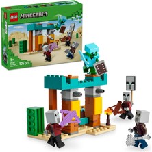 Minecraft Serseri Köylü Çöl Devriyesi 21267 – 7 Yaş ve Üzeri Kız ve Erkek Çocuklar Için Pillager, Vindicatör ve Kaktüs Şövalyesi Içeren Oyuncak Yapım Seti, Rol Yapma Oyunu Doğum Günü Hediyesi