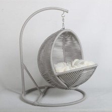 Feyza Design Kedi ve Küçük Köpek Için 75 cm Salıncağı ve Yatak Seti