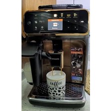 Coffee Yazılı Espresso, Double Türk Kahvesi Fincanı - Kulpsuz Bardak