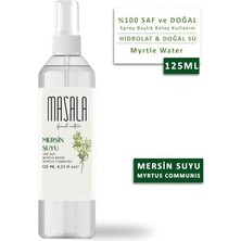 Masala Mersin Suyu 125 ml - Myrtle Floral Water -Sebum ve Yağ Dengeleyici Hidrosol
