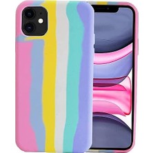 Renkli Desenli Kılıf IPhone 11 Pro Max Ile Uyumlu Baskılı Kılıf Kadife Iç Yüzey Leke Tutmaz Silinebilir Dizayn Renkli Baskılı Desenli Taribo Kılıf Candy