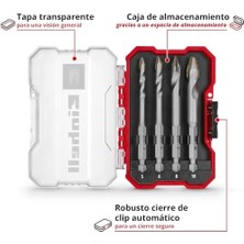 Orijinal Xs-Case 4-Parça Seramik Ucu Seti (Özel Taşlanmış Plaka, Merkez Nokta, E 6.3 Şaft, Saklama Kutusu Dahil) - 49051404