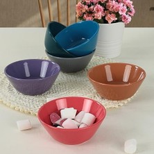 Mixed Hitit Çorba Kasesi 14 cm 6 Adet - 406/620