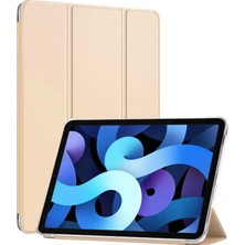 iPad Air 11 2024 Için Kılıf (A2902-A2903) Slim Translucent Back Smart Cover [ipad Air 11 2024 ile Uyumlu Kılıf - ]