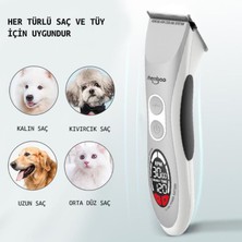 Shernbao Profesyonel Akülü Şarjlı Veteriner Köpek Kedi Traş Makinesi CAC-868