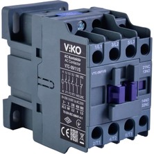 Vtc-09/11/s Kontaktör 9A 1no+1nc 230V Bobinli