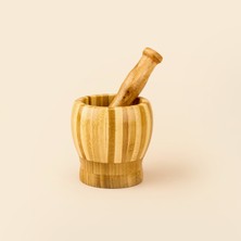 Gondol Bambu Havan - Açık Kahverengi - 11 cm