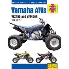 Yamaha YZF450 & YZF450R Atv Repair Manual: 2004-15