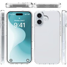 16 ile Uyumlu Air Hybrid Darbe Emici Tpu ve Pc Kılıf, Crystal Clear