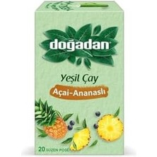 Yeşil Çay Açai Ananaslı Bardak Poşet Çay x 4 Adet