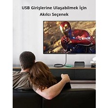 USB 3.0 Uzatma Kablosu 1.5 Metre, Siyah