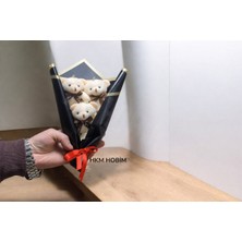 PremiumPort Yumuşacık Peluş Ayıcık Buketi, Sevgi ve Mutluluk Dolu Hediye