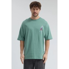 Segnante Erkek Relaxed 001 Oversize Yeşil T-Shirt
