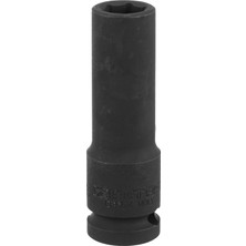 1108067013 1/2" Altı Köşe Havalı Derin Lokma Anahtar, Siyah, 13 mm