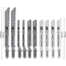 DA06901 Profesyonel Metal/ahşap Hassas/kaba Kesim Dekupaj Testere Ucu 10 Parça