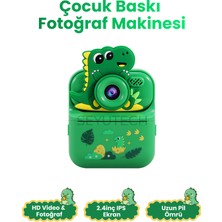 Seyutech Çocuk Kamerası Dijital Hd Video Kayıt ve Fotoğraf Termal Resim Kağıt Baskılı Yazıcı