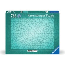 , 736P Puzzle Krypt Metalik Mint, Yetişkin Puzzle