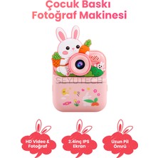 Seyutech Çocuk Kamerası Dijital Hd Video Kayıt ve Fotoğraf Termal Resim Kağıt Baskılı Yazıcı