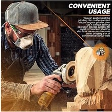 Kuksa Bardak Ahşap Kase Kaşık Oyma Ağaç Işleme Alet Seti Avuç Taşlama Uyumlu Disk Küre Törpü