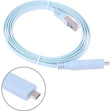 1.8 Metre USB C RJ45 Kablo Tip C To RJ45 Veri Kablosu Dönüştürücü USB C To Ethernet/lan Kablo