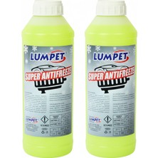 Lumpet Süper Antifriz Sarı 1.5 Litre 2'li Set