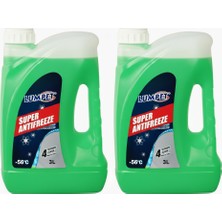 Lumpet Süper Antifriz Yeşil 3 Litre 2'li Set