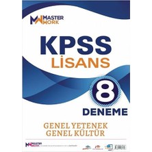 Kpss Lisans / Genel Yetenek - Genel Kültür 8 Deneme