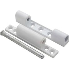 Pvc Menteşe, Beyaz Kapı Menteşesi, 90 Mm, Pimapen Uyumlu